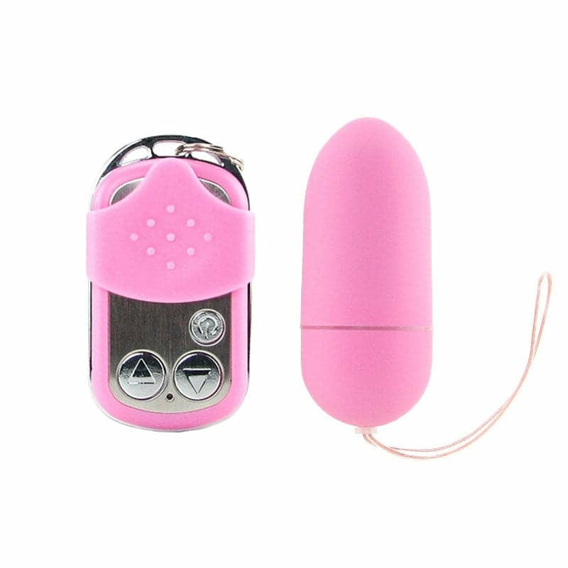 10 Function Remote Control Vibrating Pink Egg  |  Love Eggs & Jiggle Balls