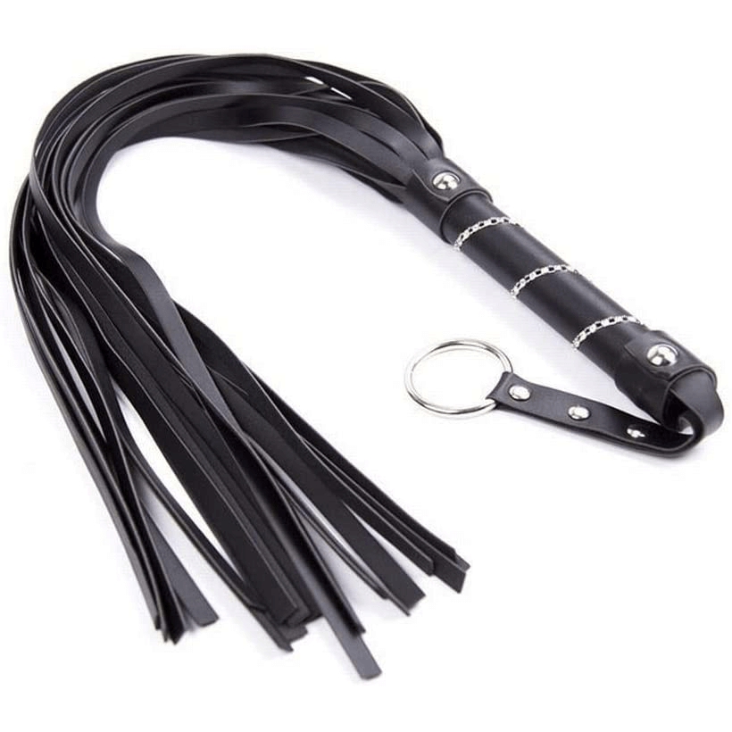 19 Inch Chain Wrapped Flogger  |  Paddles, Whips & Spankers