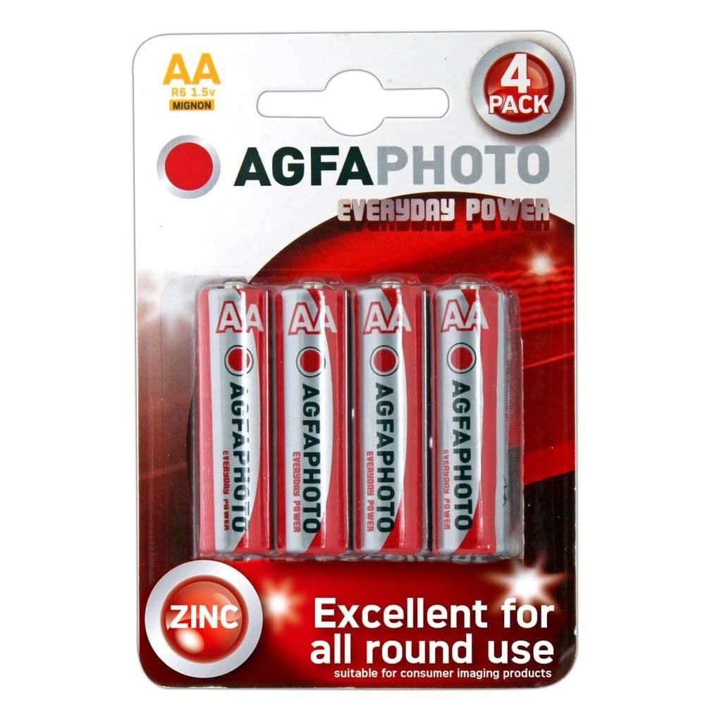 4 X Aa Batteries  |  Batteries