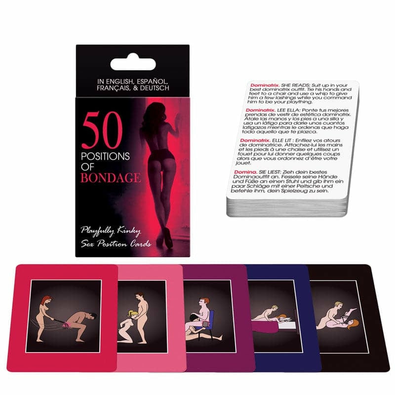 50 Positions Of Bondage Sex Position Cards  |  Adult Games