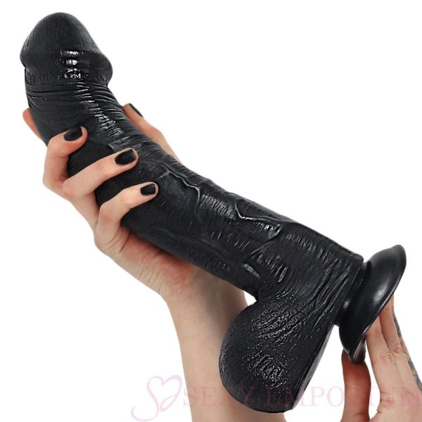 Big Black Barry Dildo – For When Size Does Matter! 13.5 Inch  |  Dildos