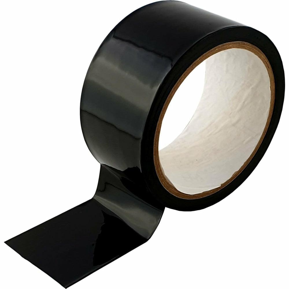 Black 20M Pvc Bondage Tape  |  Bondage Tape