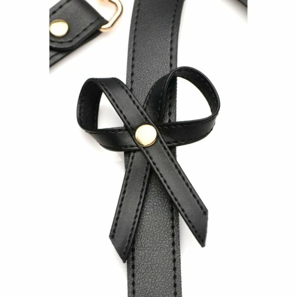 Black Bondage Harness W/ Bows Xl/2Xl  |  Fetish Wear