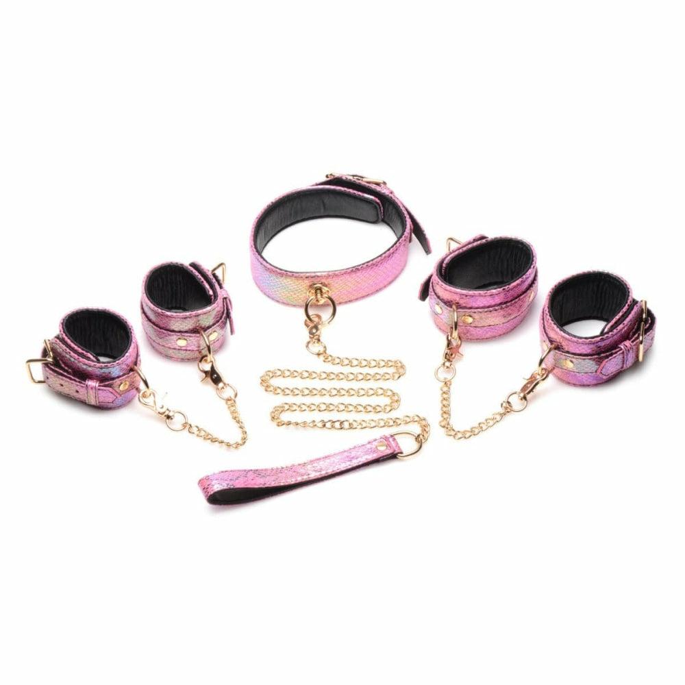 Captive Cobra 6 Piece Bondage Set Pink  |  Bondage Kits