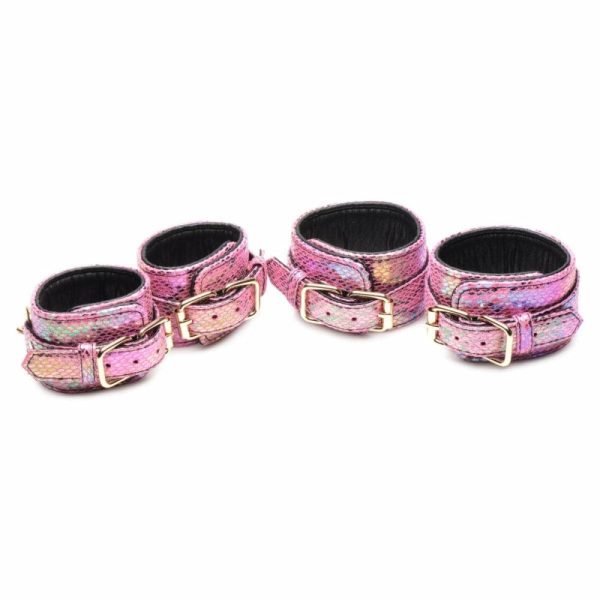 Captive Cobra 6 Piece Bondage Set Pink  |  Bondage Kits