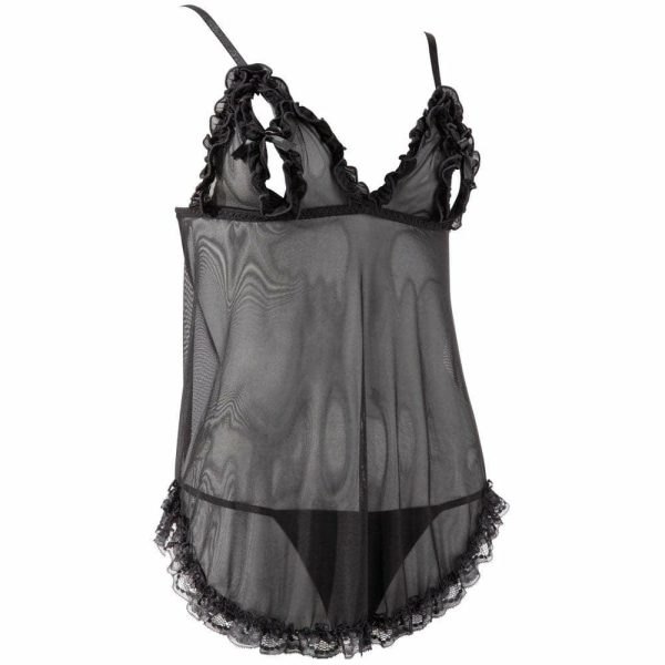 Cottelli Open Babydoll And String Back  |  Babydoll & Chemises