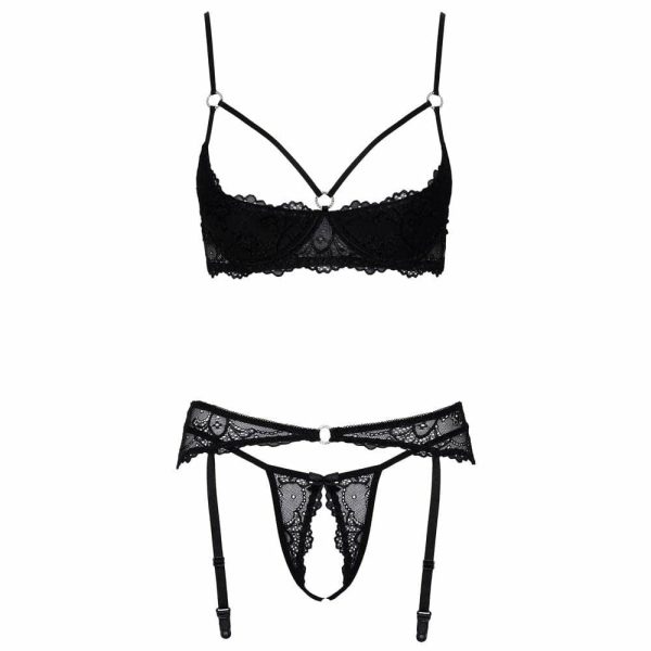 Cupless And Crotchless Set  |  Sexy Lingerie Uk Sizes (4 To 14)