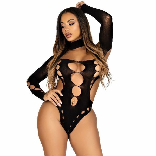 Cut Out Bodysuit With Thong Back  |  Sexy Lingerie Uk Sizes (4 To 14)