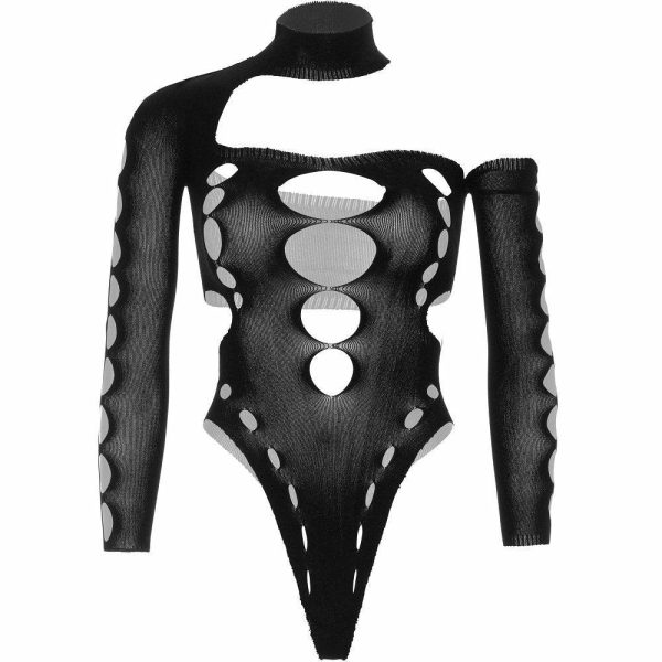 Cut Out Bodysuit With Thong Back  |  Sexy Lingerie Uk Sizes (4 To 14)