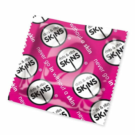 Dots And Ribs Condoms X50 (Pink)  |  Condoms