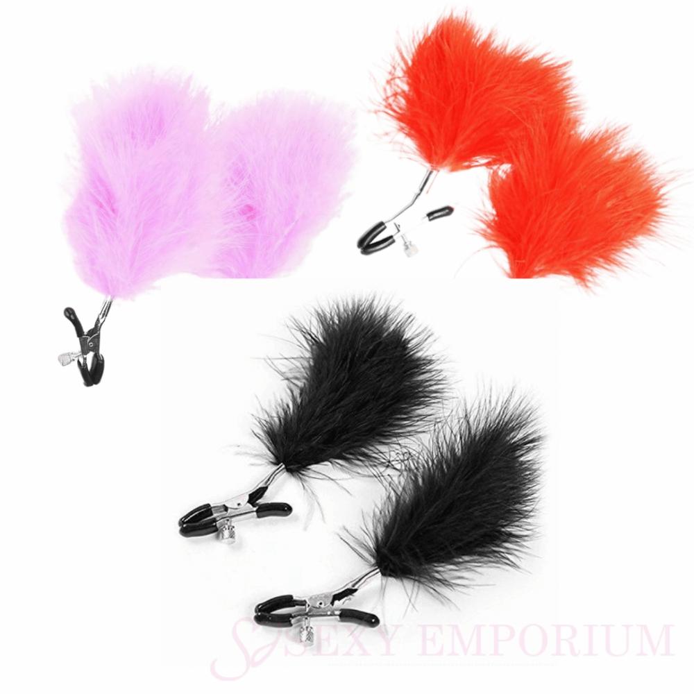 Feather Nipple Clamps  |  Nipple Toys