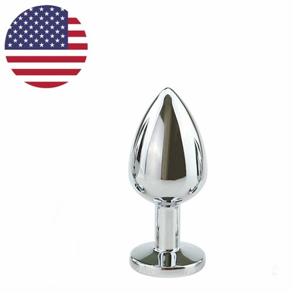 Flag Metal Butt Plugs  |  Anal Sex Toys