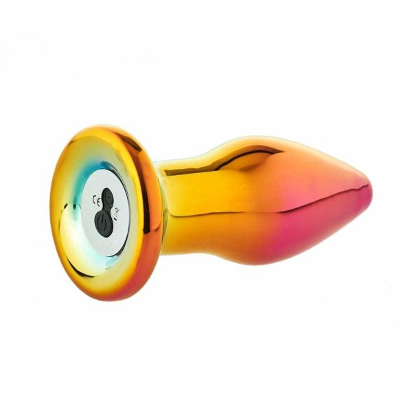 Glamour Glass Remote Control Butt Plug  |  Anal Sex Toys