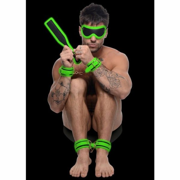 Kink In The Dark Glowing Bondage Set  |  Bondage Kits