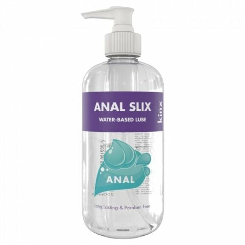 Kinx Anal Slix Water-Based Lubricant 250Ml  |  Lubricants & Oils