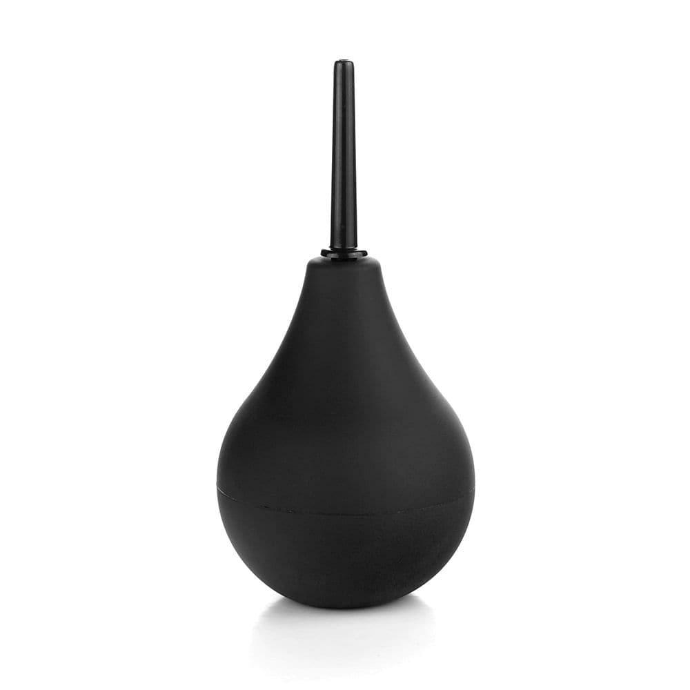 Large Bulb Douche Black 224Ml: The Ultimate Douche Experience  |  Anal Douche