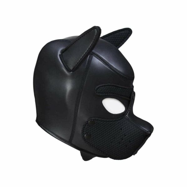 Neoprene Puppy Mask Puppy Play  |  Hoods And Headgear