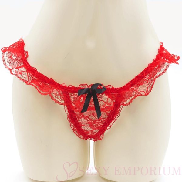 Open View Bra And Backless Panty Set  |  Lingerie Sets