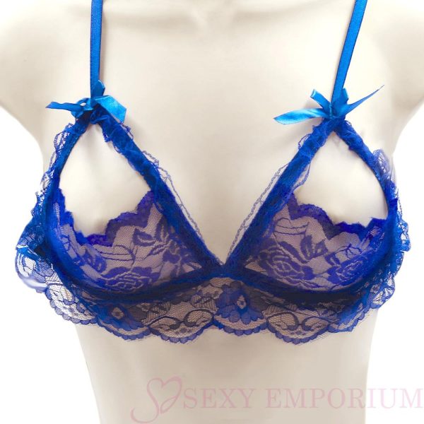 Open View Bra And Backless Panty Set  |  Lingerie Sets