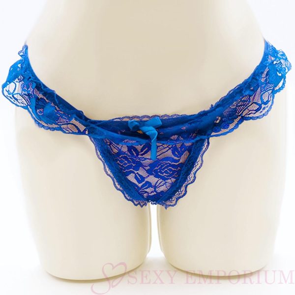 Open View Bra And Backless Panty Set  |  Lingerie Sets