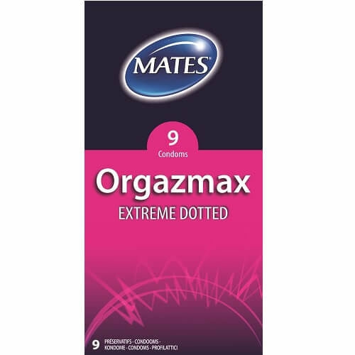 Orgazmax Extreme Dotted Condoms 9 Pack  |  Condoms