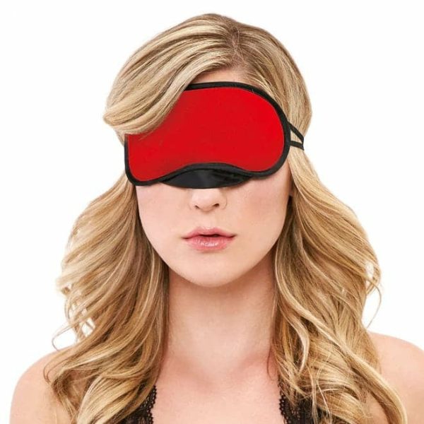 Peek-A-Boo Love Mask Red  |  Blindfolds