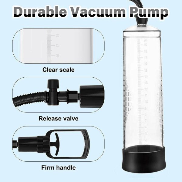 Power Penis Pump With Vagina Sleeve  |  Penis Toys