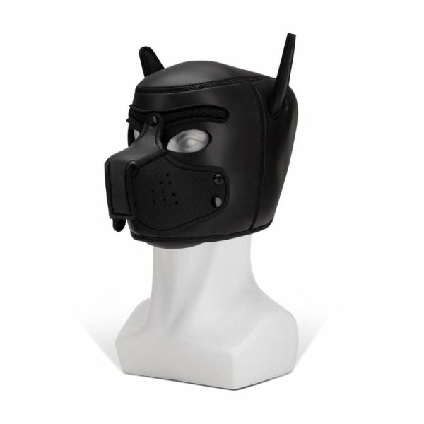 Puppy Muzzle Black  |  Hoods And Headgear