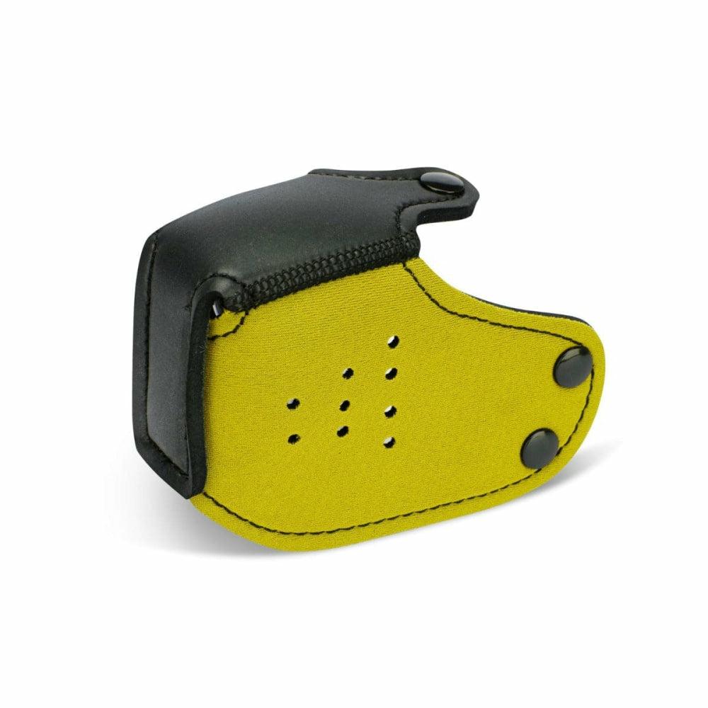 Puppy Muzzle Yellow  |  Hoods And Headgear