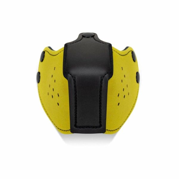 Puppy Muzzle Yellow  |  Hoods And Headgear