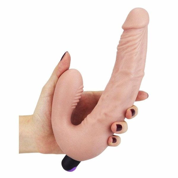 Rechargeable Ijoy Realistic Strapless Strap On  |  Dildos