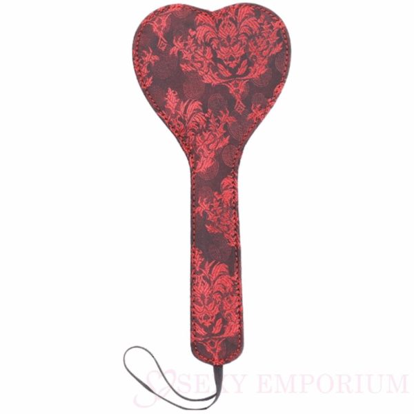 Red Satin Spanking Paddles  |  Paddles, Whips & Spankers