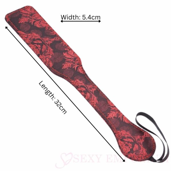 Red Satin Spanking Paddles  |  Paddles, Whips & Spankers