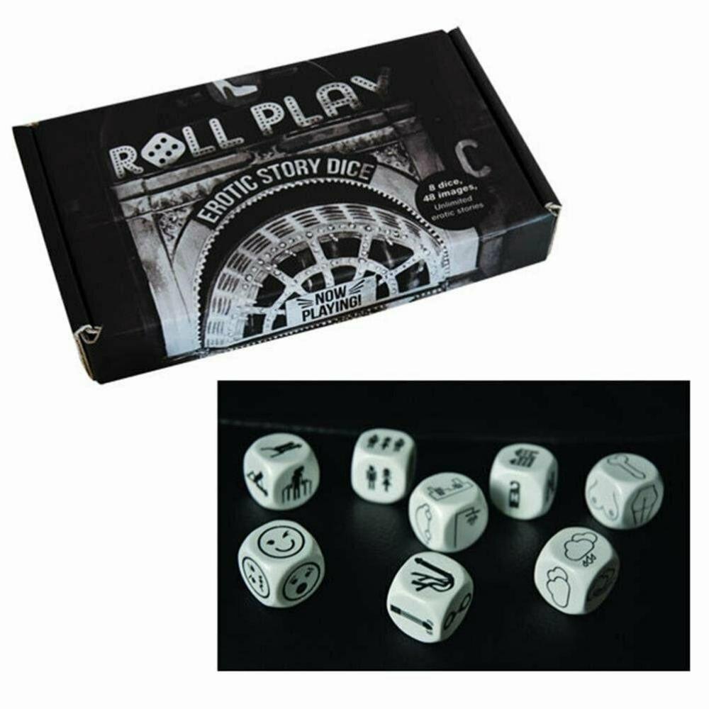 Roll Play Dice – Erotic Adult Role Play Game Story Dice  |  Adult Games