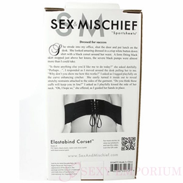 Sex & Mischief Elastabind Corset  |  Sexy Plus Size Lingerie