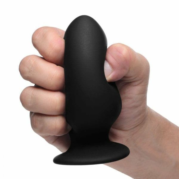 Squeezable Silicone Anal Plug – Medium  |  Anal Sex Toys