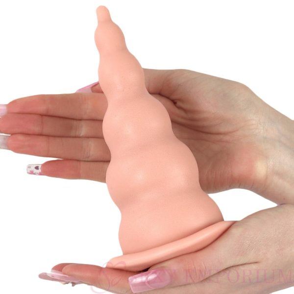 The Gaper 7 Inch Dildo Flesh  |  Anal Sex Toys