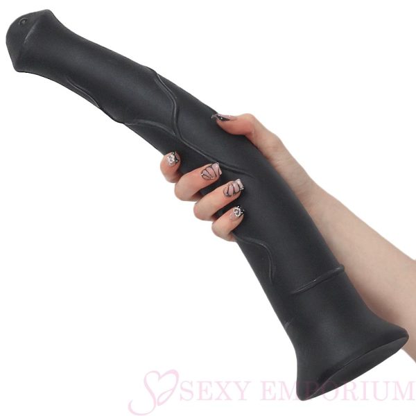 The Raging Stallion 16.5 Inch Horse Dildo Black  |  Dildos