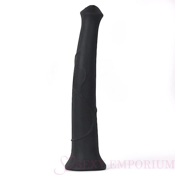 The Raging Stallion 16.5 Inch Horse Dildo Black  |  Dildos