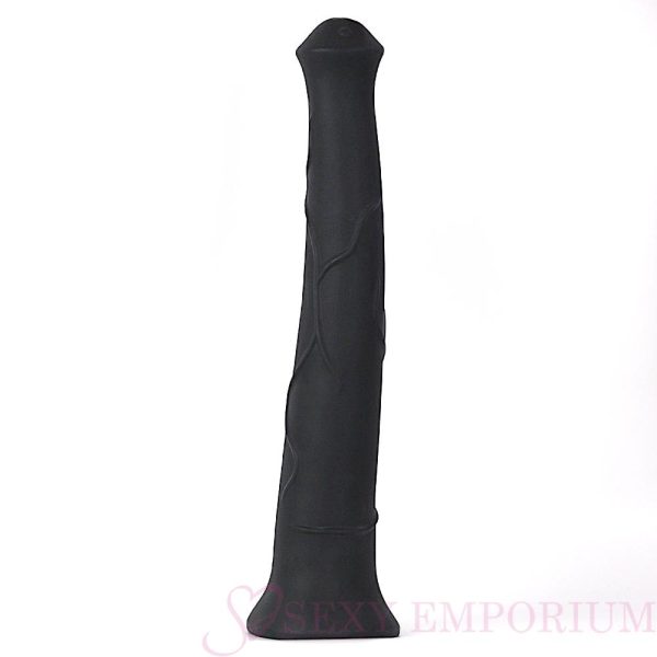 The Raging Stallion 16.5 Inch Horse Dildo Black  |  Dildos