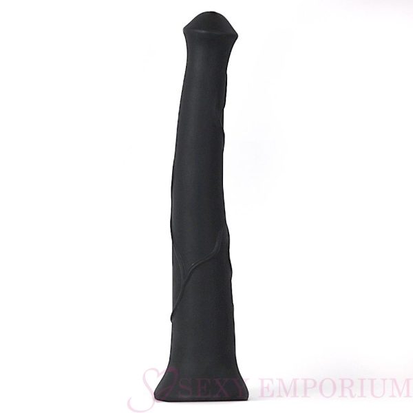 The Raging Stallion 16.5 Inch Horse Dildo Black  |  Dildos