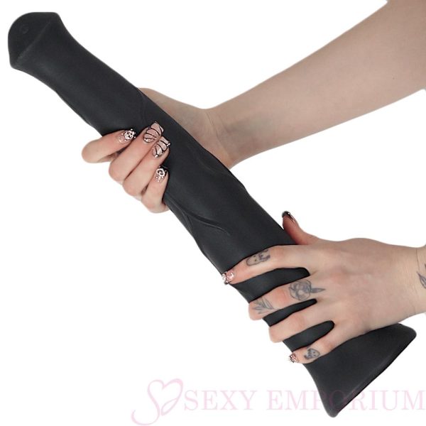 The Raging Stallion 16.5 Inch Horse Dildo Black  |  Dildos