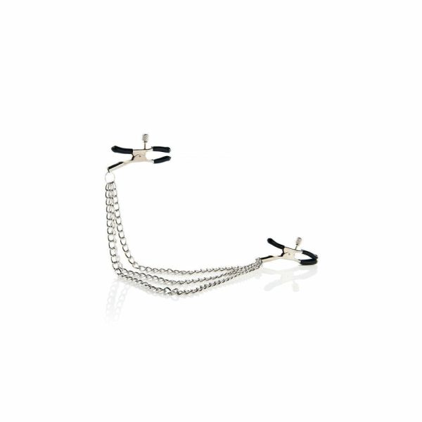 Triple Nipple Chain Clamp  |  Nipple Toys