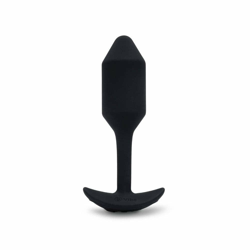 Vibrating Snug Plug Black Medium  |  Anal Sex Toys