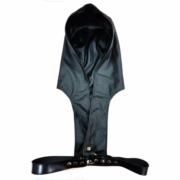 Villain Leather Hooded Harness  |  Hoods And Headgear